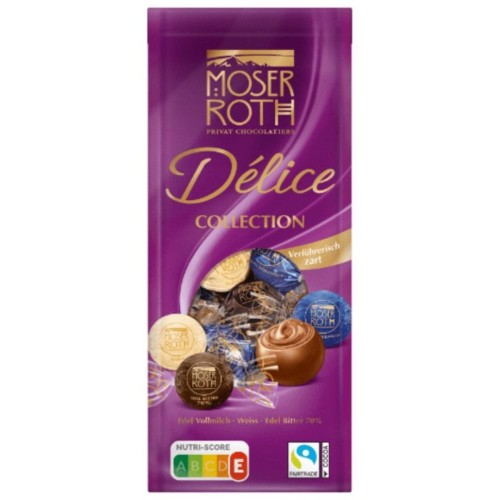 Moser Roth Delice Collection Kule Czekoladowe Mix Smaków Praliny 10 szt