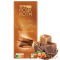 Moser Roth Chocolat Noisettes Czekolada Edel Nougat Wafel I Krokant 150g
