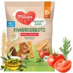 Milupa Bio Chrupkie Mini Chlebki Ciasteczka Z Pomidorami I Rozmarynem