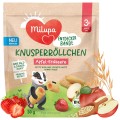 Milupa Bio Chrupące Ciasteczka Rolki Mini Bułeczki Jabłko Truskawka 3+ Nowość