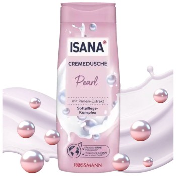 Isana Pearl Kremowy Żel Pod Prysznic Do Mycia Z Ekstraktem Z Pereł 300ml