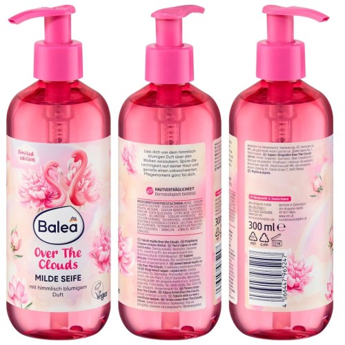 Balea Fairytale Mydło Do Ciała Z Pompką O Niebiańskim Kwiatowym Zapachu 300ml