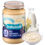 Babylove Bio Kolacja Mleczna Kaszka Na Noc Ryż Na Mleczku Bez Cukru 8m