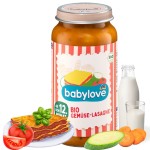 Babylove Bio Pożywna Warzywna Lasagne Bez Mięsa Pożywny Obiadek Po 12m 250g