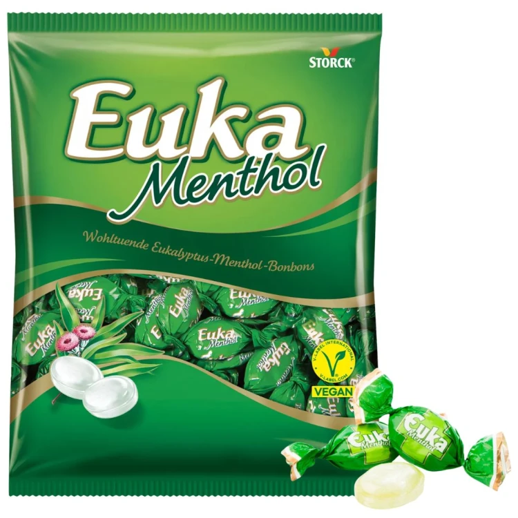 Storck Euka Menthol Cukierki Eukaliptusowe 446g XXL Pyszne Chłodzące