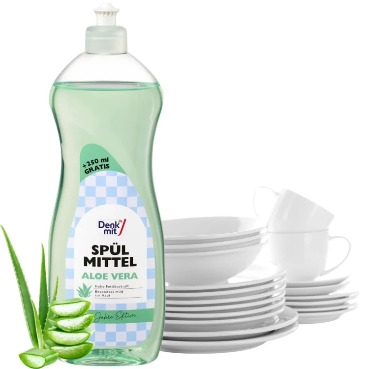 Denkmit Płyn Do Mycia Naczyń Na Tłuszcz Aloe Vera 750ml Na Tłuszcz