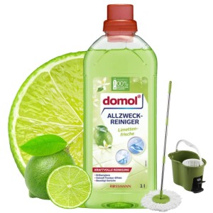 Domol Płyn Do Mycia Podłóg Kafelek Limetka Świeży Zapach Do Łazienki Kuchni