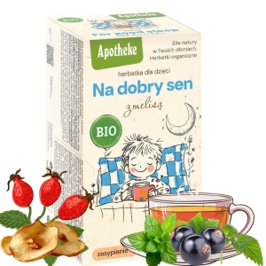 Apotheke Herbatka Dla Dzieci Na Dobry Spokojny Sen Z Melisą Na Noc