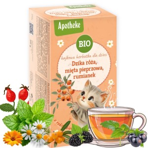 Apotheke Bio Herbatka Bajkowa Dla Dzieci Na Odporność Dzika Róża Rumianek