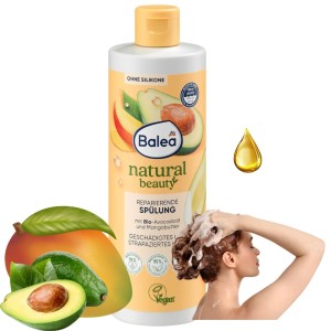 Balea Natural Beauty Odżywka Awokado I Masło Z Mango Regeneracja Włosów 350ml