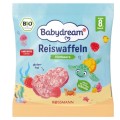 Babydream Bio Wafelki Ryżowe Dla Dzieci O Smaku Malinowym Przekąska Od 8m