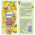 Balea Lemon Lover Peel Off Maske Peeling Maseczka Do Twarzy Ananas Cytryna