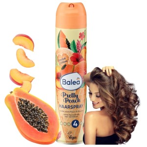 Balea Pretty Peach Lakier Do Wszystkich Włosów Brzoskwinia Papaya Nr 4