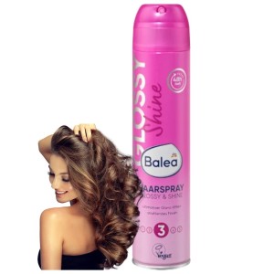 Balea Glossy Shine Lakier Do Włosów Gładkie Wykończenie Bez Sklejania Nr 3