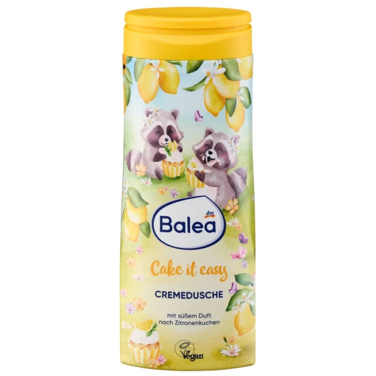 Balea Cake It Easy Żel Do Mycia Pod Prysznic Cytrynowe Ciasteczka 300ml