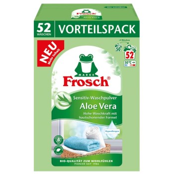 Frosch Hypoalergiczny Proszek Do Prania Aloe Vera Sensitive Universal 52 Prania