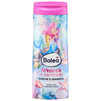 Balea Kids Forever A Mermaid Szampon I Żel Do Mycia Dla Dzieci 2w1 300ml