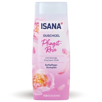 Isana Pfingstrose Kremowy Żel Pod Prysznic Do Mycia Piwonia 300ml