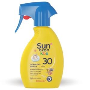 Sun Ozon Kids Spray Ochronny Na Słońce Mleczko Przeciwsłoneczne Filtr 30