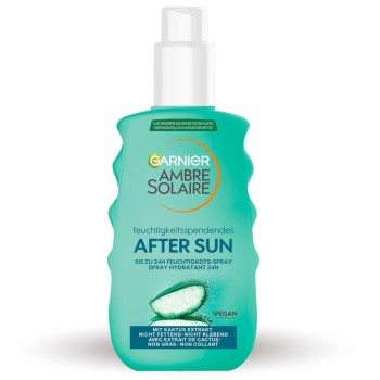 Garnier Ambre Spray Łagodzące Mleczko Po Opalaniu After Sun Kojący Aloes Kaktus 150ml