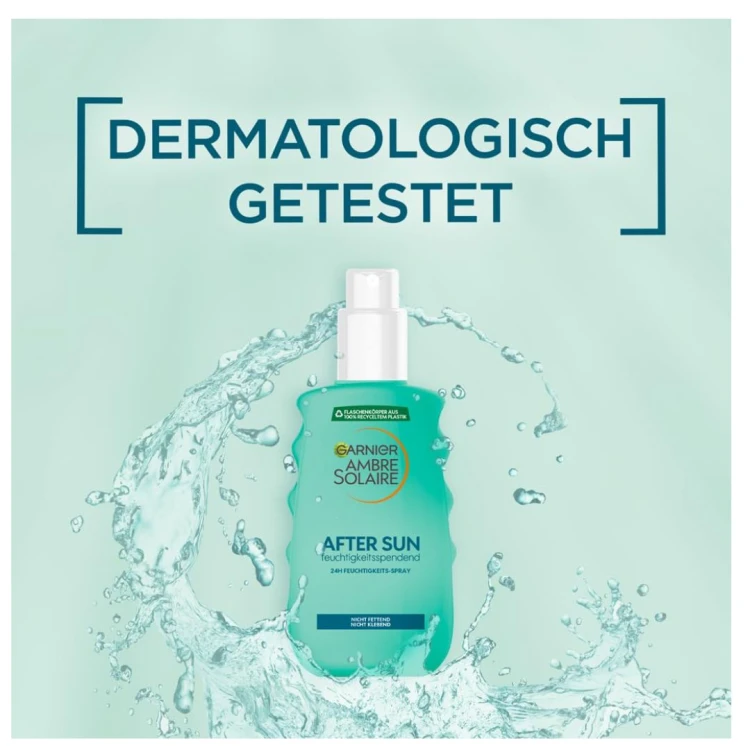 Garnier Ambre Spray Łagodzące Mleczko Po Opalaniu After Sun Kojący Aloes Kaktus 150ml