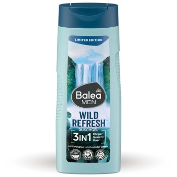 alea Men Wild Refresh 3w1 Żel Pod Prysznic Szampon Ekstrakt Z Lawendy 300ml