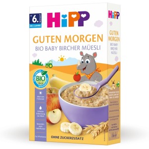 Hipp Bio Kaszka Pierwsze Musli Owocowe Bez Mleka250g 6m Bircher