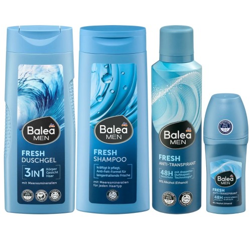 Balea Men Fresh Zestaw Kosmetyków Na Prezent Dla Mężczyzn Urodziny Mikołaj