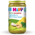 Hipp Bio Tagiatelle Ze Szpinakiem Sosem Serowym Danie Bezmięsne Od 12m