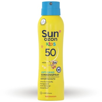 Sun Ozon Kids Mleczko W Sprayu Ochronne Na Słońce Dla Dzieci SPF 50+ 200Ml