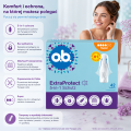 O.B. Extra Protect Super Tampony 42 szt 5-In-1 Schutz Silktouch Z Niemiec