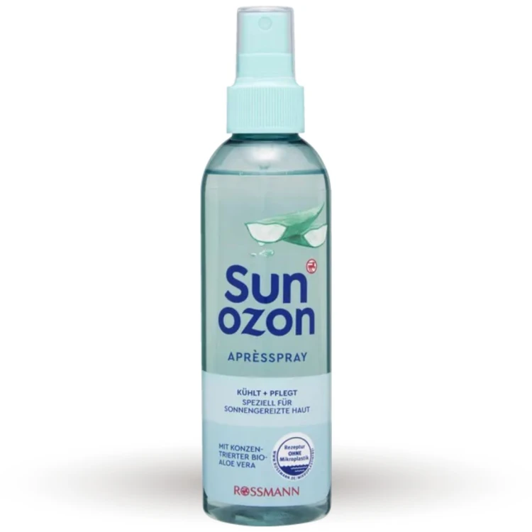 Sun Ozon Après Spray Po Opalaniu Z Aloesem 200 ml Łagodzący Spray Do Ciała