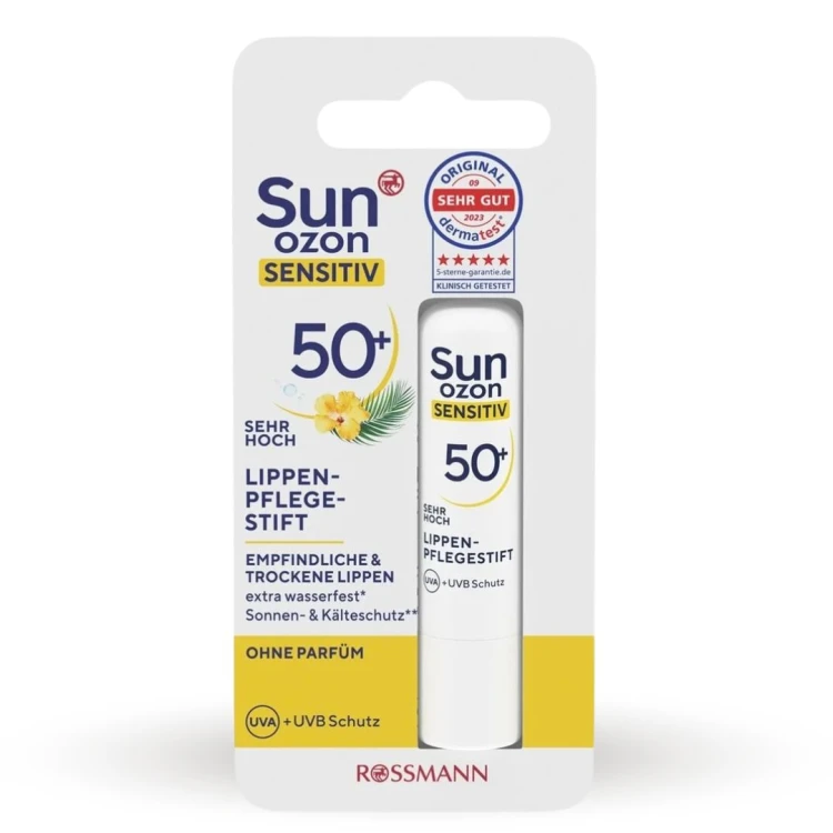 Sundance Sensitive Pomadka Balsam Ochronny Do Ust Na Słońce Z Filtrem 50+