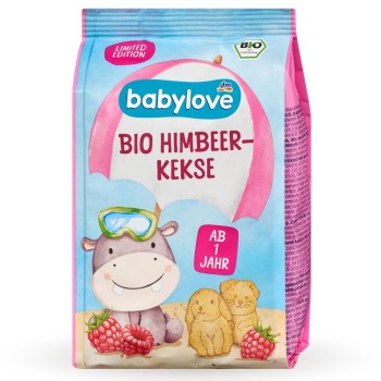 Babylove Bio Ciasteczka Malinowe Dla Dzieci Od 1 Roku Życia 125g Z Niemiec