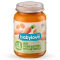 Babylove Bio Warzywa Młoda Marchewka Ziemniaki Pierwszy Obiadek Po 5m