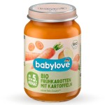 Babylove Bio Warzywa Młoda Marchewka Ziemniaki Pierwszy Obiadek Po 5m