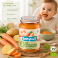 Babylove Bio Warzywa Młoda Marchewka Ziemniaki Pierwszy Obiadek Po 5m