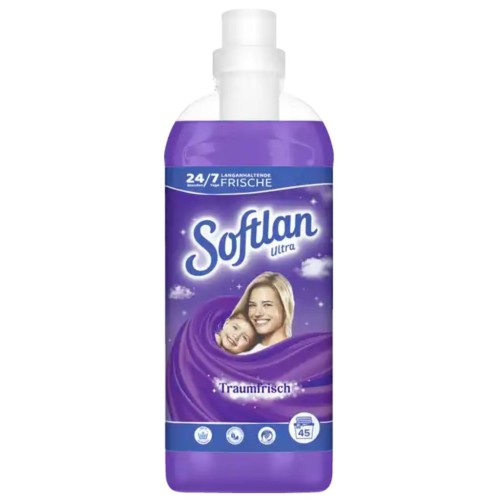 Softlan Traumfrisch Płyn Do Płukania Tkanin Fioletowy Z Niemiec 45 Prań