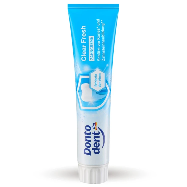 Dontodent Pasta Do Zębów Clear Fresh 125ml Świeży Oddech