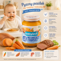 Babylove Ekologiczna Marchewka Bataty I Wołowina Zdrowy Obiadek Bez Soli 5m
