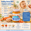 Babylove Ekologiczne Warzywa Z Ogrodu Z Ryżem I Kurczakiem Bez Soli Po 5m