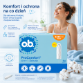 O.B. Pro Comfort Super Tampony 54 szt 4-IN-1 Schutz Silktouch Z Niemiec