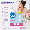 Ob Original Tampony Normal 64 szt Z Niemiec Duże Opakowanie 2-In-1 Schutz