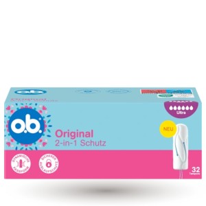 Ob Original Tampony Super Plus + 32 szt Z Niemiec Duże Opakowanie