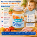 Babylove Bio Szynka Z Makaronem Warzywa I Sos Pomidorowy 8m Obiadek Dla Niemowląt
