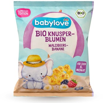 Babylove Chrupiące Kwiatki Wielozbożowe Owoce Leśne I Banan Od 8m Chrupki