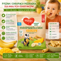 Milupa Bio Chrupące Ciasteczka Rolki Mini Bułeczki Banan Mango 3+ Nowość