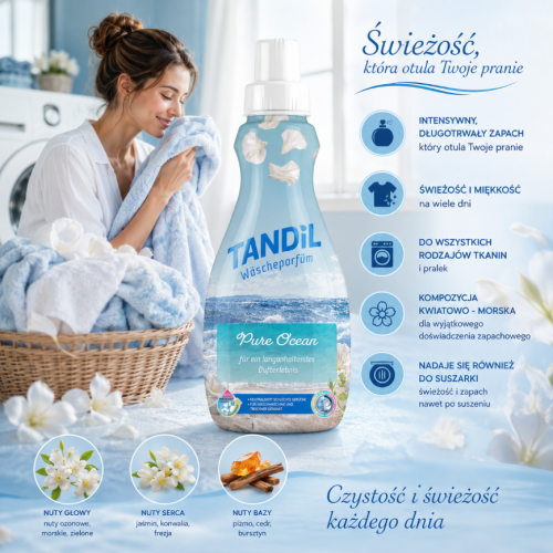 Tandil Velvet Elegance Zapach Perfumy Do Prania Płukania I Do Suszarki 400ml