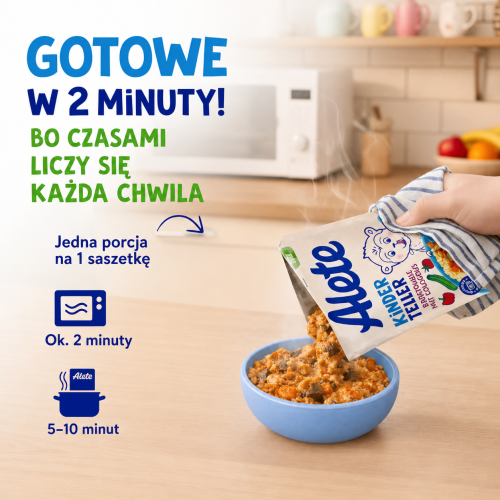 Alete Bio Warzywne Ratatouille Z Kaszką Kuskus Pyszny Obiadek Po 12m