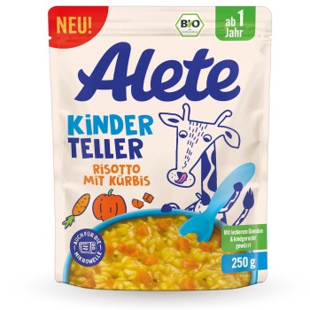 Alete Bio Warzywne Risotto Z Dynią Pyszny Lekki Obiadek Dla Niemowląt Po 12m